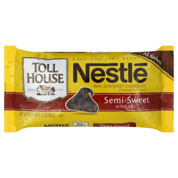 Nestle Toll House Morsels, Semi-Sweet, 12 oz (340 g)