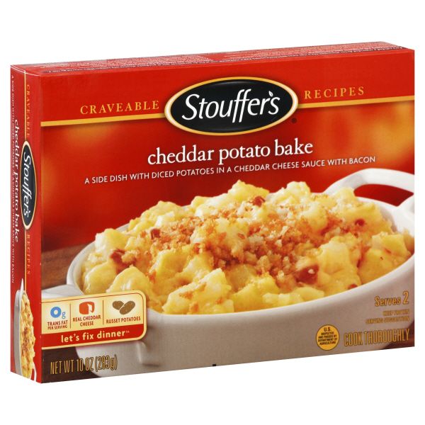 Stouffers Craveable Recipes Cheddar Potato Bake 10 Oz 283 G Shop