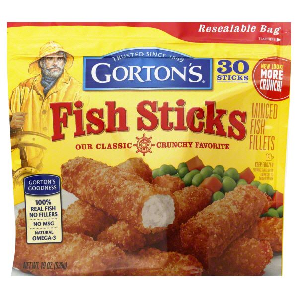 Gorton's Fish Sticks, 30 sticks [19 oz (539 g)] at Kmart.com
