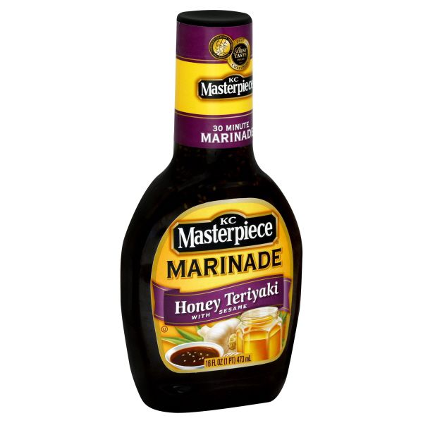 KC Masterpiece Marinade, Honey Teriyaki with Sesame, 16 fl oz (1 pt) 473 ml at Kmart.com