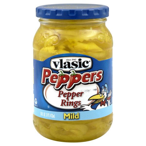 Vlasic&nbsp; Pepper Rings, Mild, 16 fl oz (1