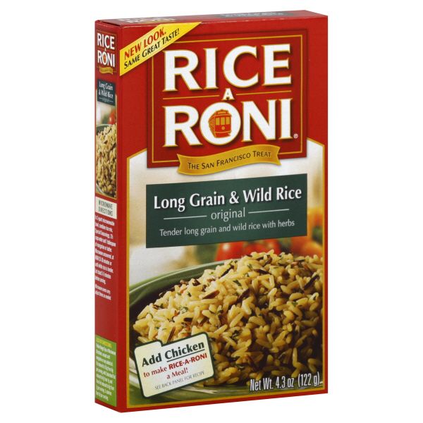 Rice A Roni Long Grain & Wild Rice, Original, 4.3 oz (122 g)