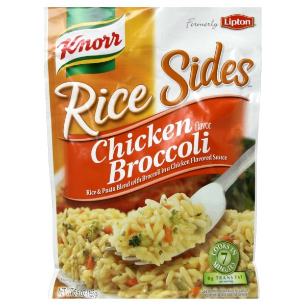 Lipton Rice Sides Rice & Pasta Blend, Chicken Broccoli, 5.5 oz (155 g) at Kmart.com