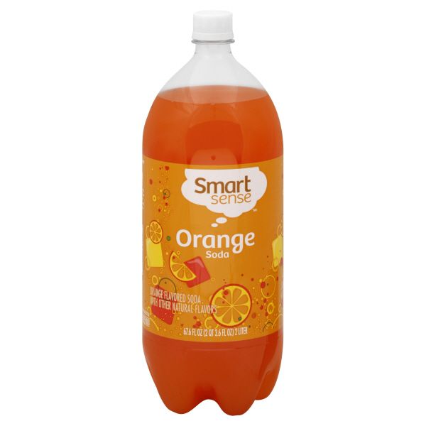 Smart Sense Soda, Orange, 67.6 fl oz (2 qt 3.6 fl oz) 2 lt at Kmart.com