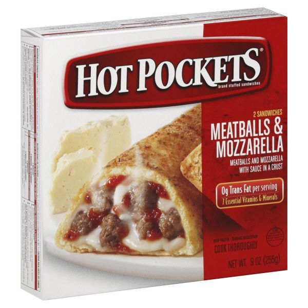 Hot Pockets Sandwiches, Meatballs & Mozzarella, 2 sandwiches [9 oz (255 g)] at Kmart.com