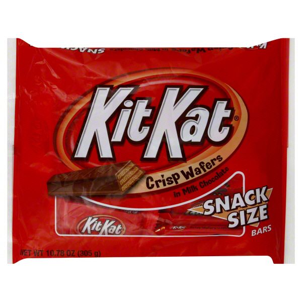 Kit Kat Candy Bars, Snack Size, 10.78 oz (305 g) at Kmart.com