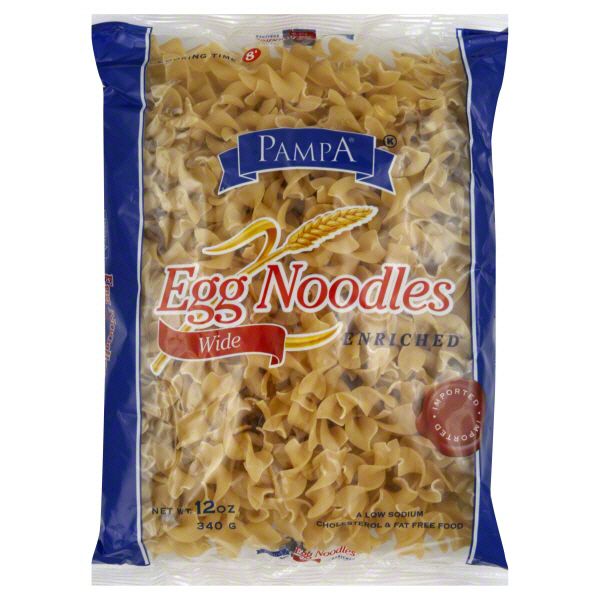 Pampa Egg Noodles, Wide, 12 oz (340 g) at Kmart.com
