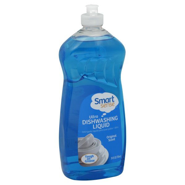 Smart Sense Dishwashing Liquid, Ultra, Original Scent, 24 fl oz (710 ml)