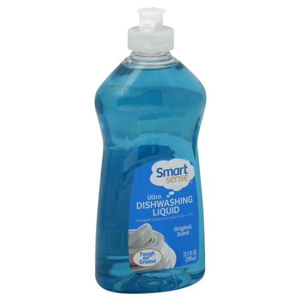 Smart Sense Dishwashing Liquid, Ultra, Original Scent, 13.5 fl oz (399 ml)