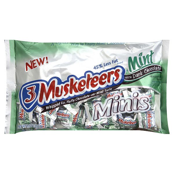 3 Musketeers Minis, Mint, 9 Oz (255.2 G) 78191911