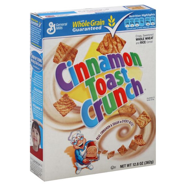 General Mills Cinnamon Toast Crunch Cereal, 12.8 oz (362 g)
