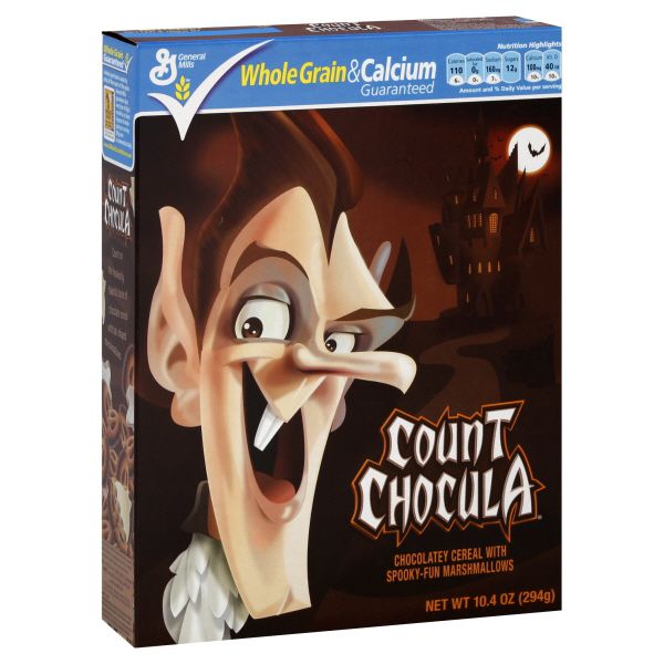 Count Chocula Cereal, Chocolatey, with Spooky-Fun Marshmallows, 10.4 oz (294 g)