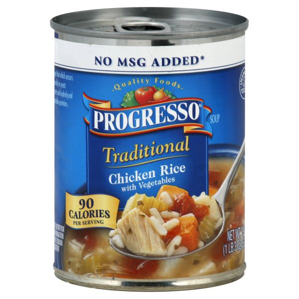 Progresso Traditional Soup, Chicken Rice with Vegetables, 19 oz (1 lb 3 oz) 538 g at Kmart.com
