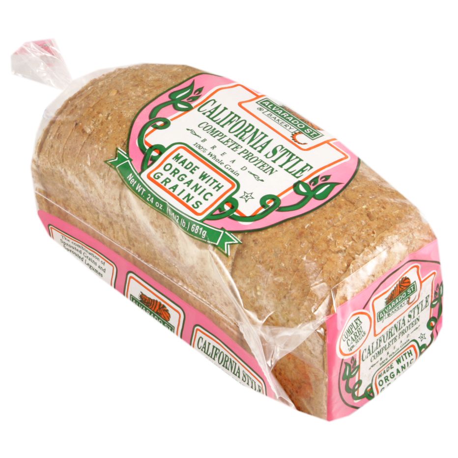 Alvarado St. Bakery Bread, California Style, Complete Protein, 24 oz (1.5 lb) 681 g Pack of 6