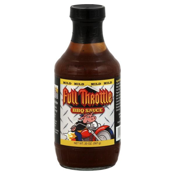Full Throttle BBQ Sauce, Mild, 20 oz (567 g) Pack of 6