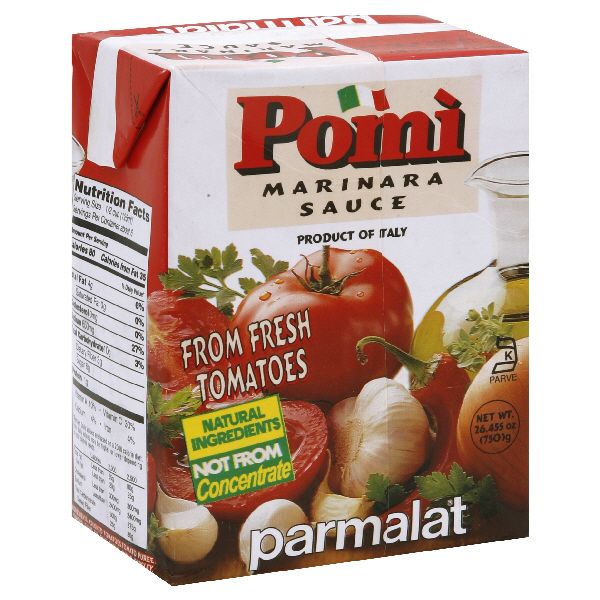 Pomi Marinara Sauce, 26.455 oz (750 g) Pack of 12
