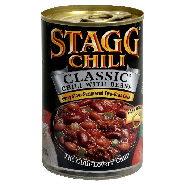 Stagg Chili with Beans, Classic, 15 oz (425 g) Pack of 12