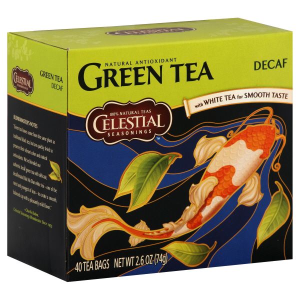 Celestial Seasonings Green Tea, Decaf, 40 bags [2.6 oz (74 g)]  (Box of 6)