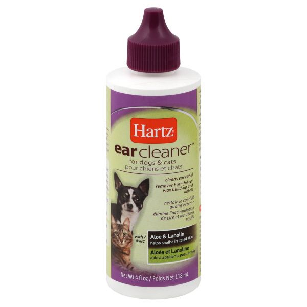 Hartz Ear Cleaner, for Dogs & Cats, 4 fl oz (118 ml) at Kmart.com