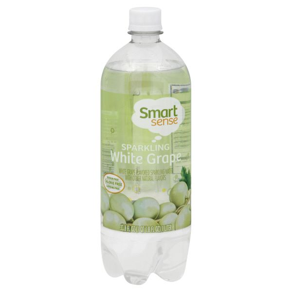Smart Sense Water, Sparkling, White Grape, 33.8 fl oz (1 qt 1.8 fl oz) 1 lt at Kmart.com