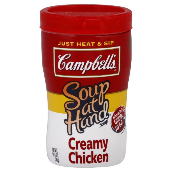 Campbell's Soup At Hand Soup, Creamy Chicken, 10.75 oz (305 g) at Kmart.com