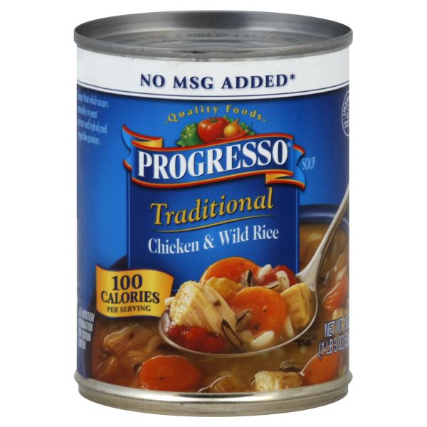 Progresso Traditional Soup, Chicken & Wild Rice, 19 oz (1 lb 3 oz) 538 g at Kmart.com