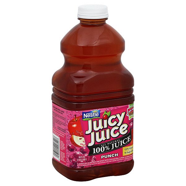 Juicy Juice 100 Juice Punch 64 Fl Oz 2 Qt 1 89 Lt 9990000053644511P Juicy Juice 53644511