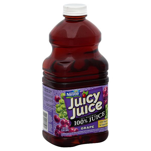 Juicy Juice 100 Juice Grape 64 Fl Oz 2 Qt 1 89 Lt 9990000053644513P Juicy Juice 53644513