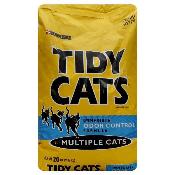 Tidy Cats Cat Litter, Clay, Immediate Odor Control Formula, 20 lb (9.07 kg) at Kmart.com