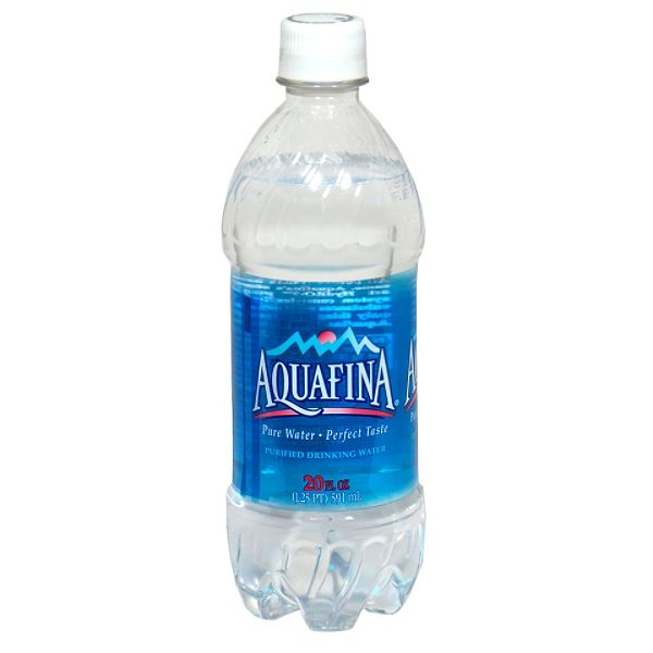 Aquafina Aquafina Purified Drinking Water, 20 Oz (1.25 Pt) 591 Ml 53470111