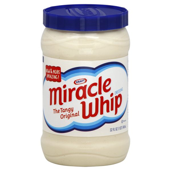 Kraft Miracle Whip Dressing, 32 fl oz (1 qt) 946 ml