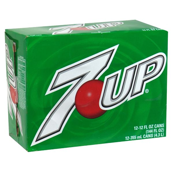 7-up Soda, 12 - 12 Oz Cans (144 Fl Oz) [12 -355 Ml (4.3 L) ] 33069811