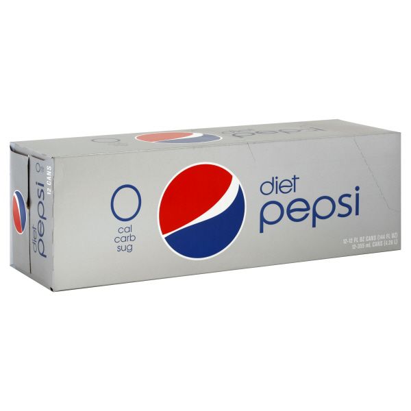 Diet Pepsi Pepsi Cola, Diet, 12 - 12 fl oz (355 ml) cans [144 fl oz (4.26 l)] at Kmart.com