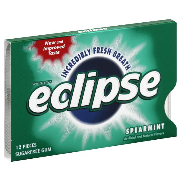 Eclipse Gum, Sugarfree, Spearmint, 12 pieces at Kmart.com