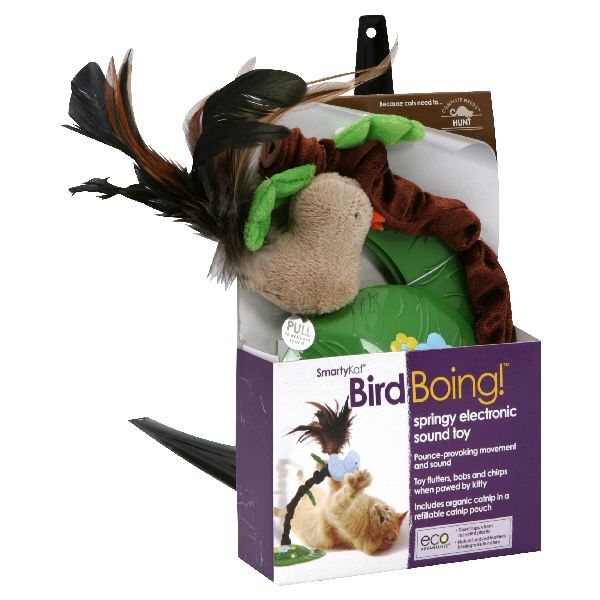 SmartyKat Springy Electronic Sound Toy, Bird Boing!, 1 toy at Kmart.com