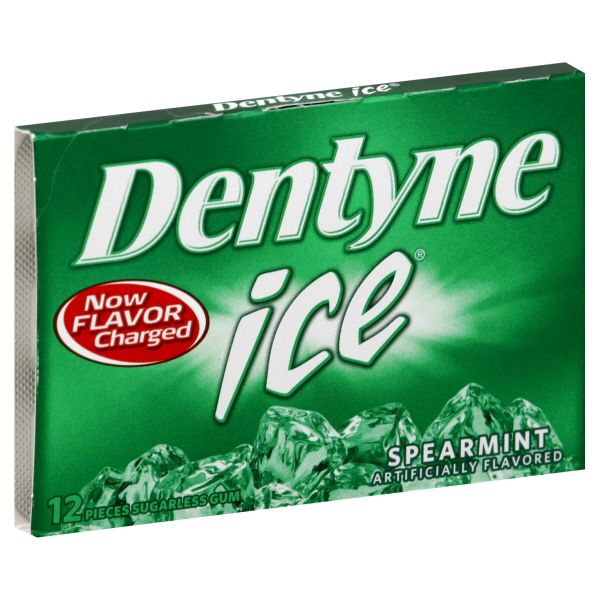 Dentyne Ice Gum, Sugarless, Spearmint, 12 pieces at Kmart.com