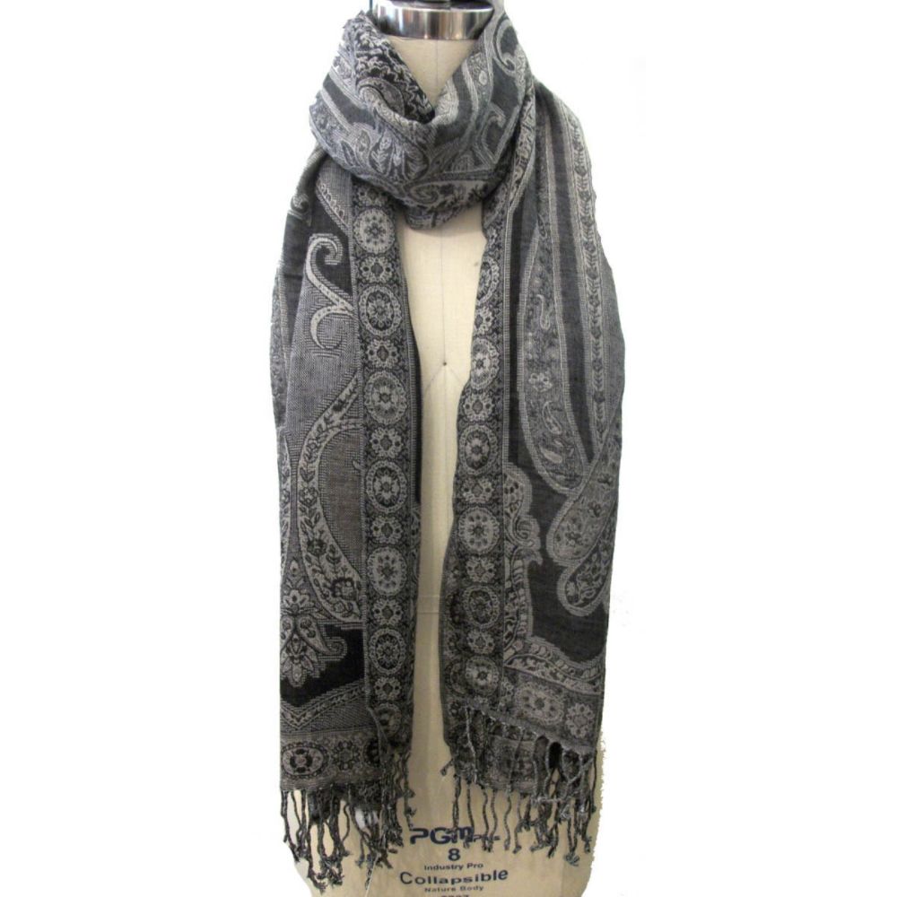 Studio 36 Allover Paisley Wrap