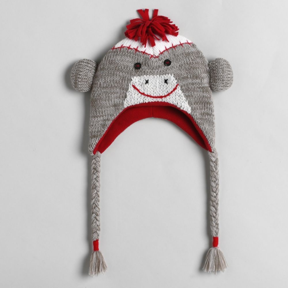 Sock Monkey Baby Clothes on Critter Collections Sock Monkey Knit Hat Reviews   Mysears Community