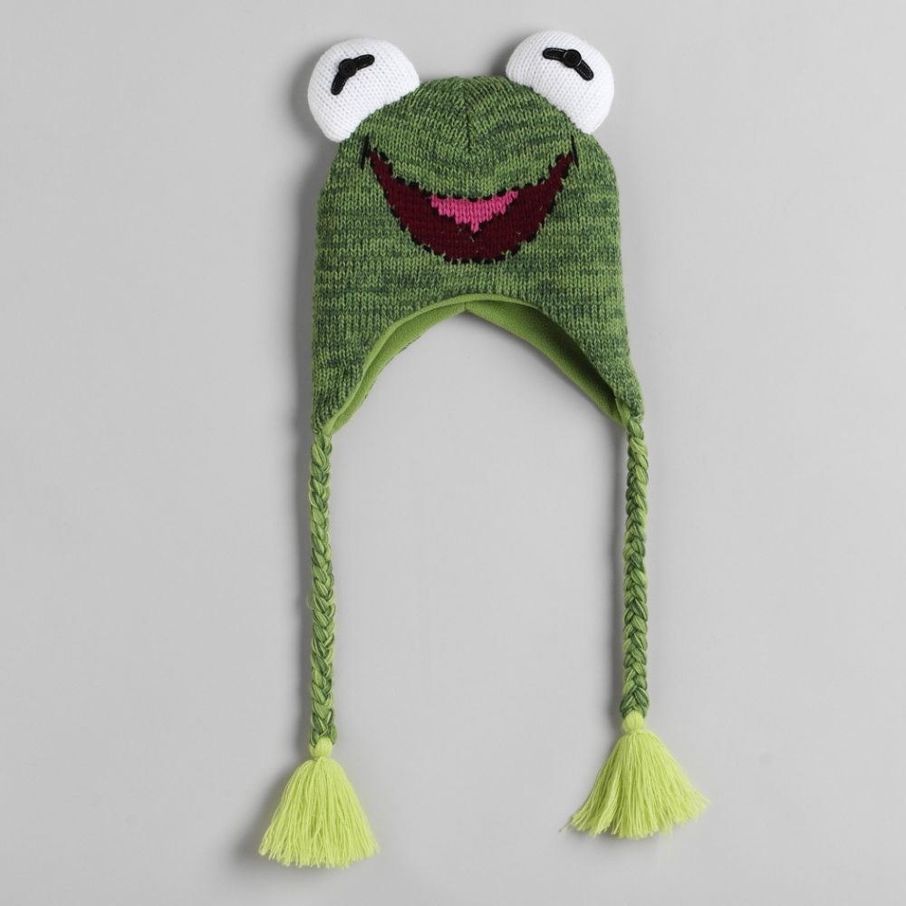 Licenced Character Kermit Knit Hat