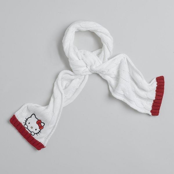 Hello Kitty Cable-knit Muffler