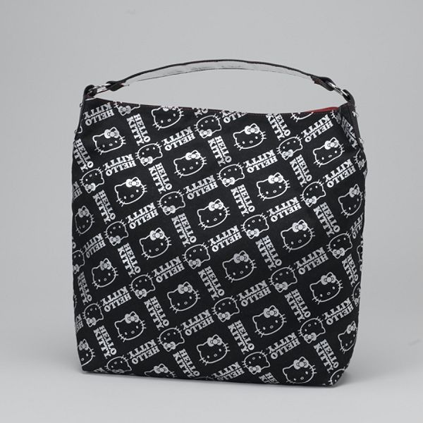Hello Kitty Girl's All-over Foil Hello Kitty Print Totebag