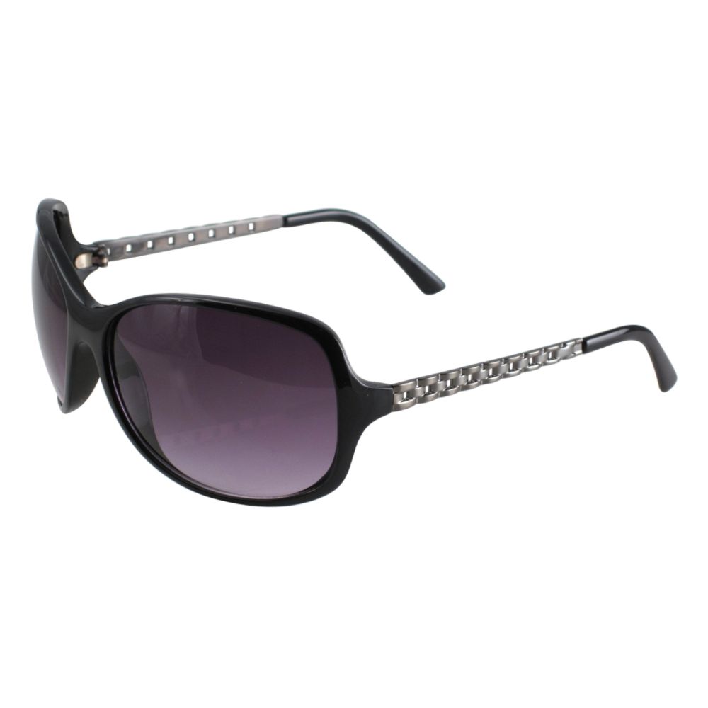 Apostrophe Medium Pastic with Quilted Braid Metal Temple