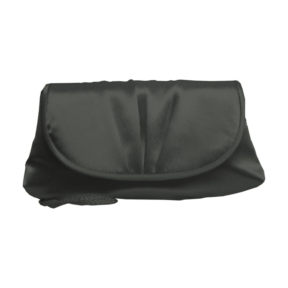 Special Occasion Clutches on 28  La Regale Satin Shirred Flap Clutch By La Regale