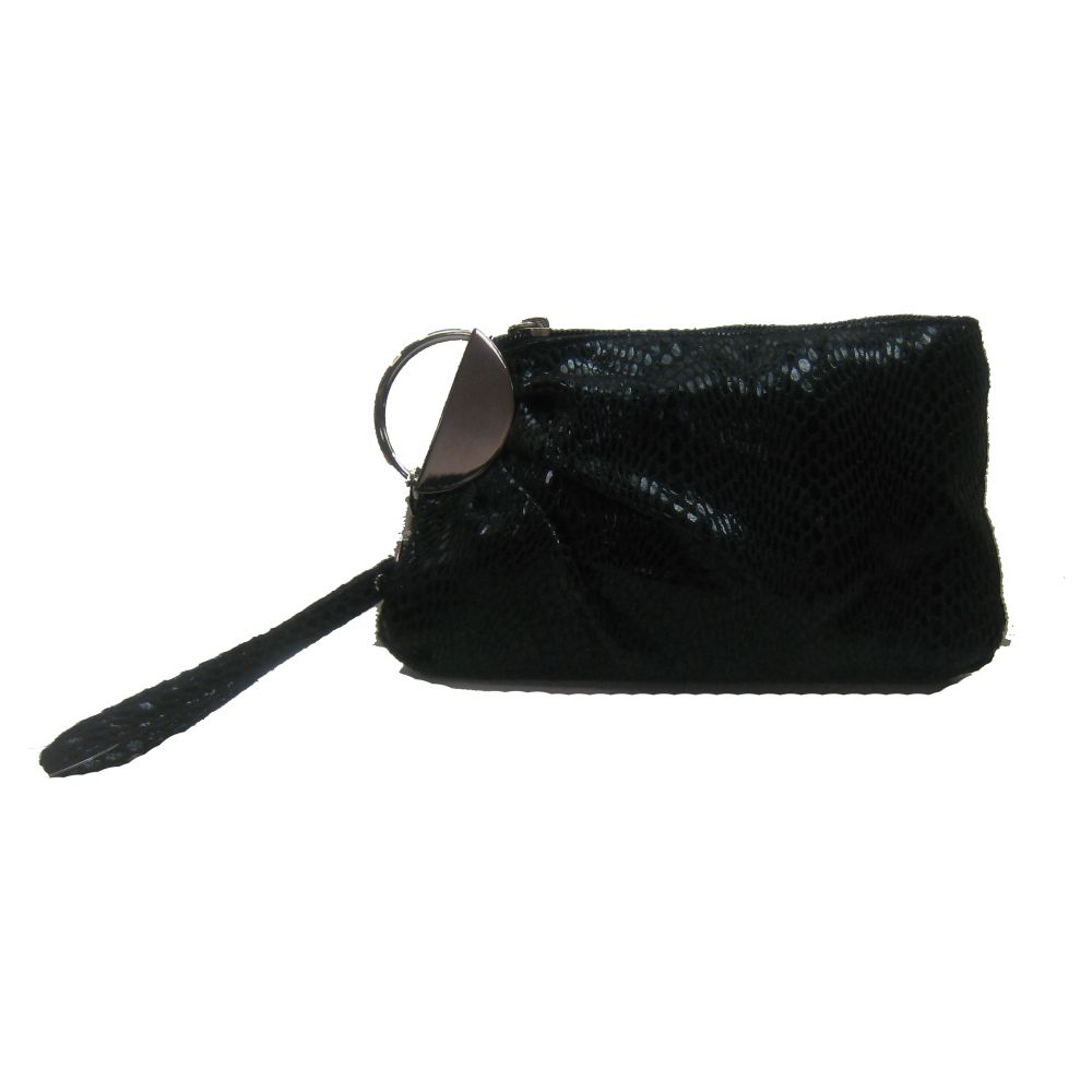 Lulu NYC Ruched Clutch
