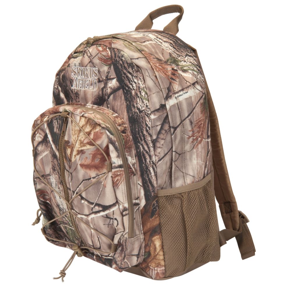 SportsAfield Camouflage Backpack With Bungee Cord