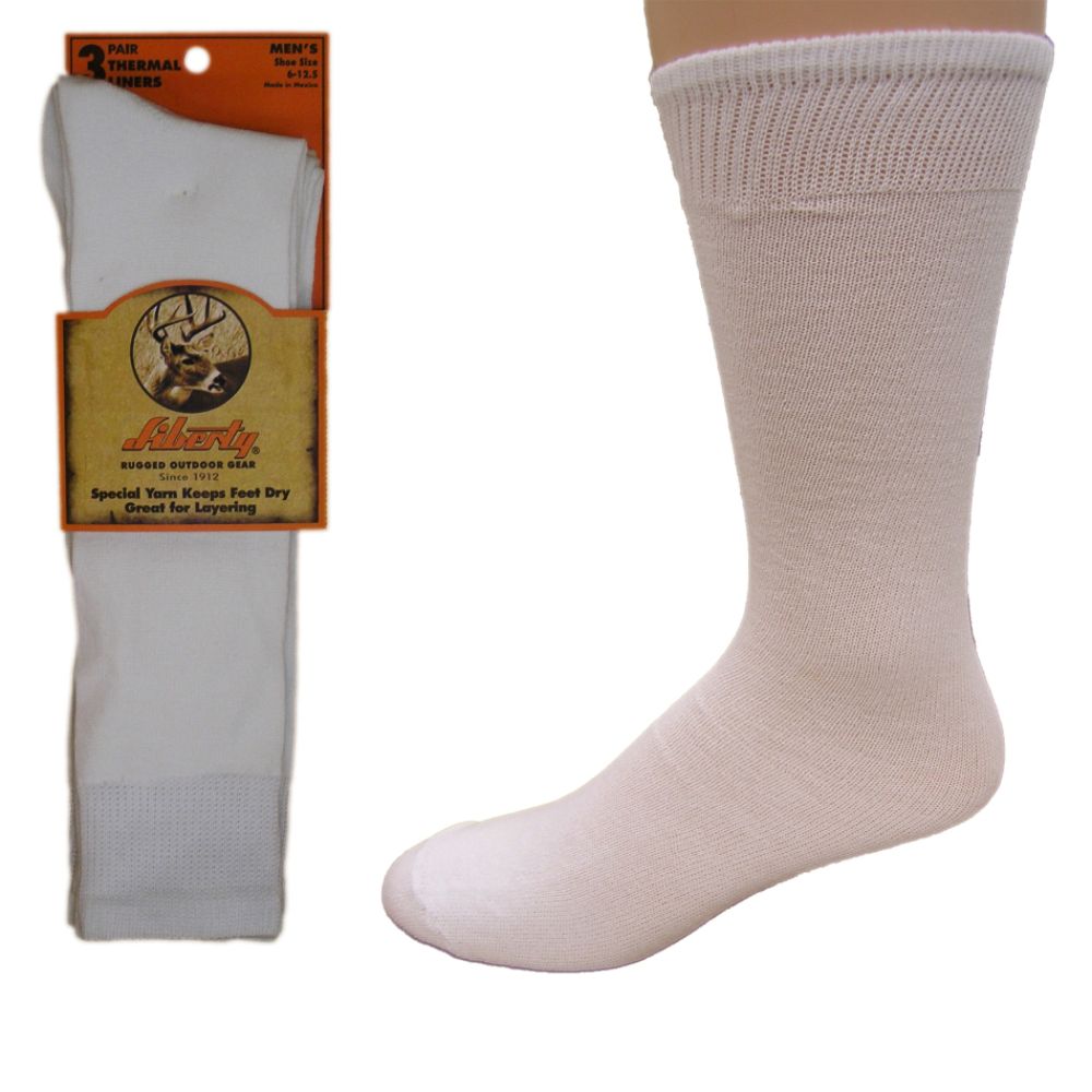 Liberty Moisture Management Bootliner, 3 pack