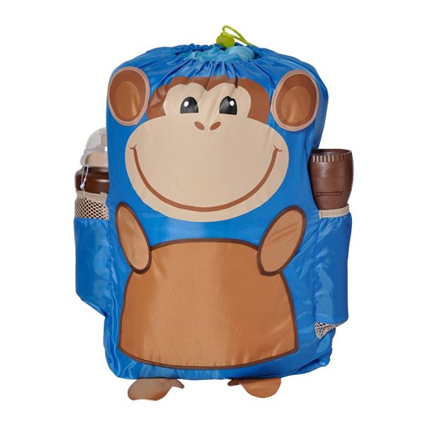 Sleeping Bag Backpack Combo - Monkey 