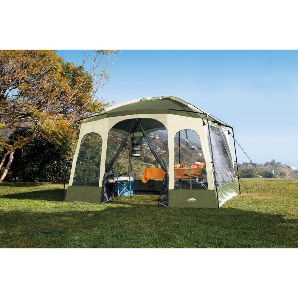 Northwest Territory 10 ft. Deluxe Screened Gazebo at Sears.com