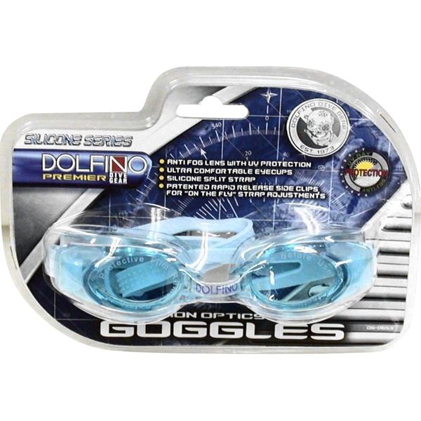 Quick Release Silicone Goggles Adult