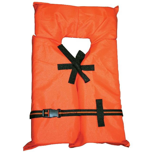 Kent Child Orange Life Vest Type II Size Medium